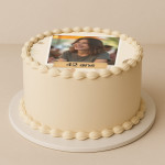 Impresión comestible para personalizar redonda 24 cm