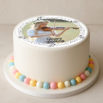 Foto musical comestible redonda de 24 cm