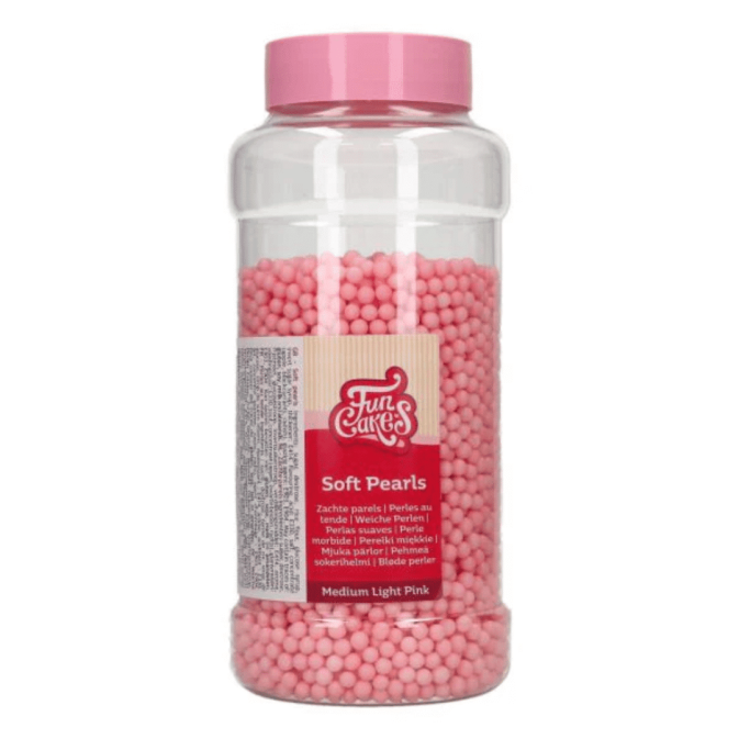 bote de Perlas en azúcar rosas 5 mm - 800 gr