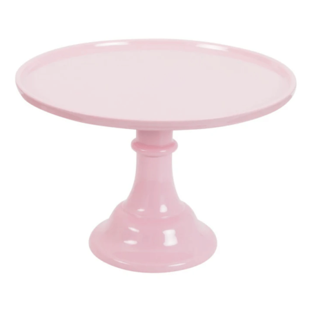 soporte para tartas rosa