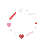 Kit de chispas Sweet Love 196 g PME