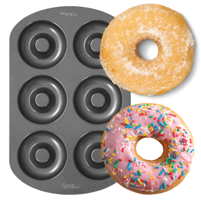 Molde para donas de 6 cavidades