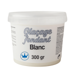 Glaseado de fondant blanco de 300 g y Silkytop