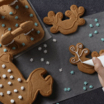galleta decorada con glaseado