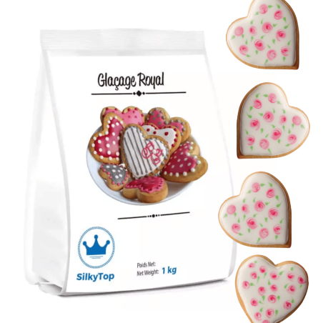 glaseado real con galletas