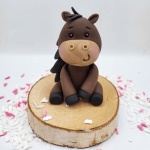 Pasta de azúcar para modelar caballos