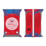 paté de azúcar flexible y sedoso rojo