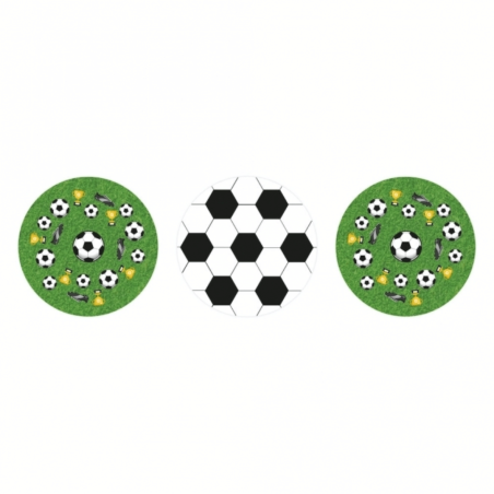 75 moldes para cupcakes con temática de fútbol