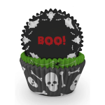 75 cápsulas para cupcakes de Halloween