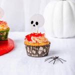 Moldes para cupcakes con estampados de Halloween