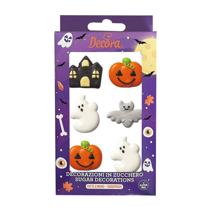 6 temas de azúcar de Halloween