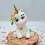 Molde de modelado de unicornio 3D | Material de diseño de pastel