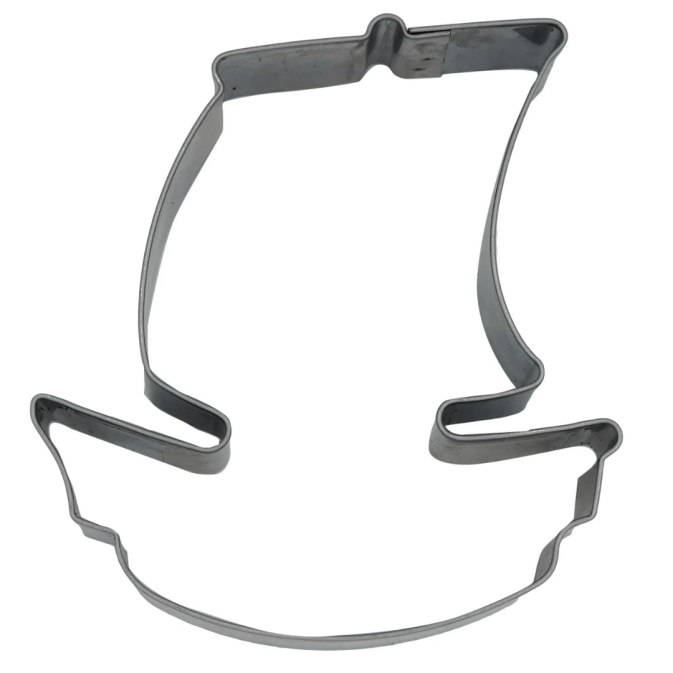 Cortador de galletas barco pirata 7,5 cm