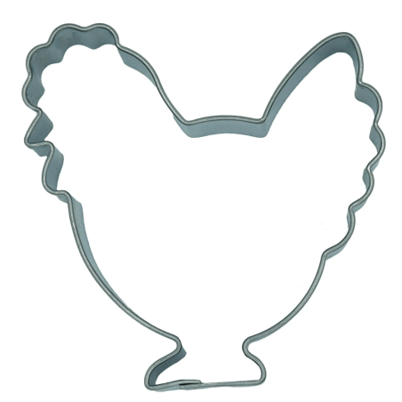 Cortador de galletas de gallina | Accesorios de repostería