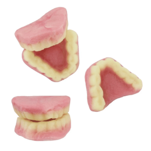 Dulces para dentaduras postizas