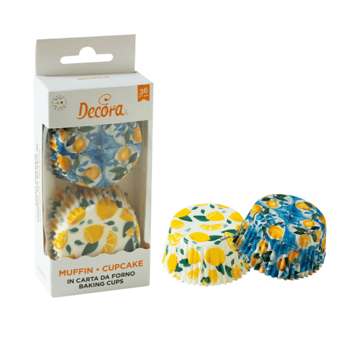 Cápsulas para cupcakes de Amalfi