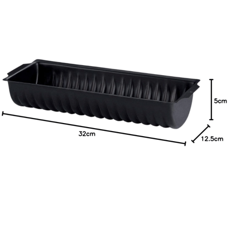 Molde para troncos ondulados de 30 cm Dr Oetker
