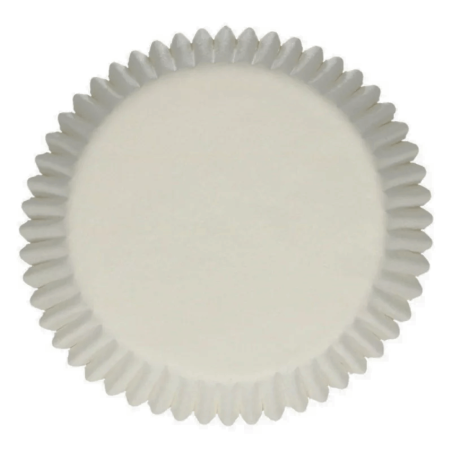 cápsulas blancas para cupcakes