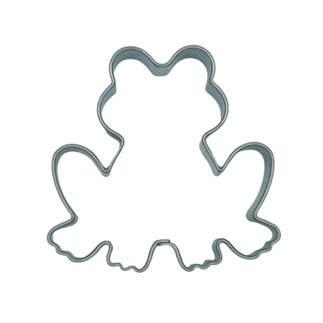cortador de galletas de rana