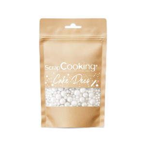 Perlas de azúcar blanca para cocinar con chatarra