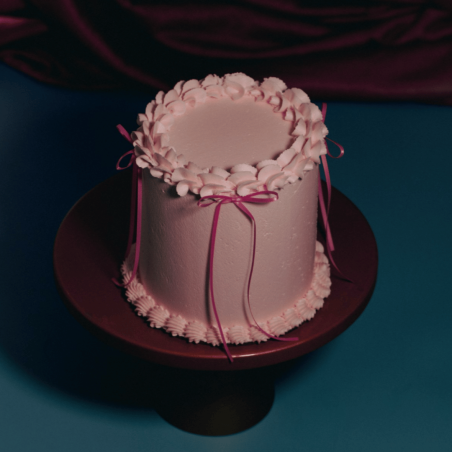 Adorno para tarta de rosas Noeuds PME