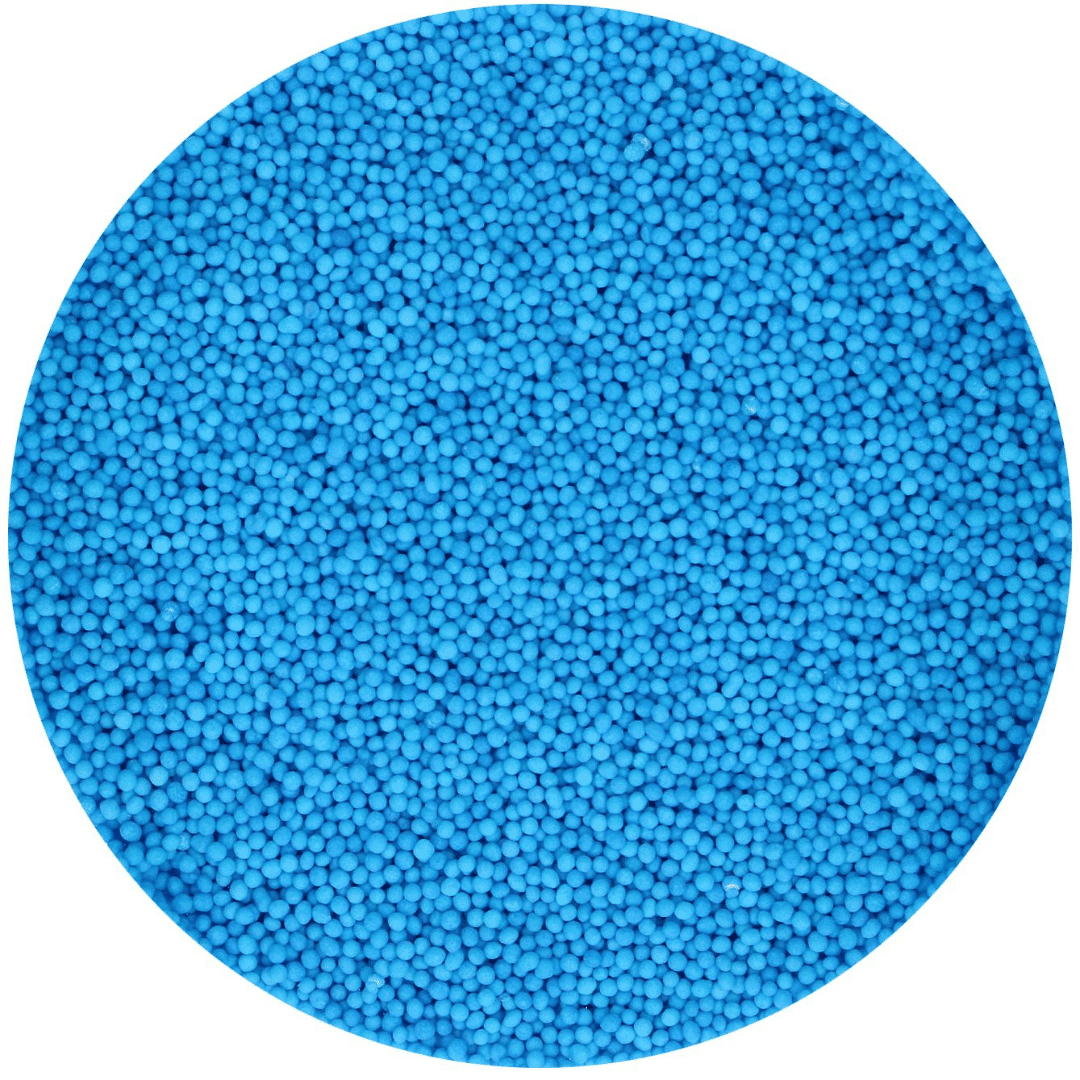 Mini perlas de azúcar azul | decoración de pasteles
