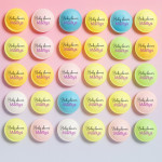 Platillos de dulces personalizados