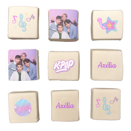 Malvaviscos de K-pop personalizables