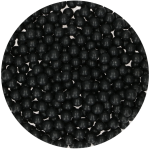 Perlas de azúcar negro | Decoración de diseño de pastel