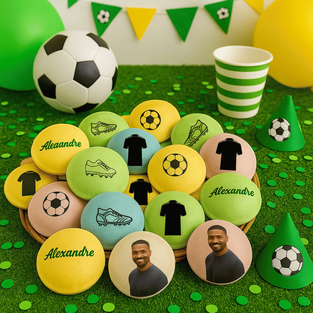 Platillos de fútbol personalizados