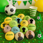 Platillos de fútbol personalizados