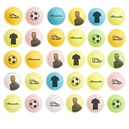 Platillos de fútbol personalizados