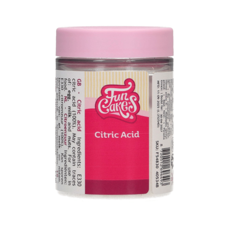Funcakes de ácido cítrico 80 gr