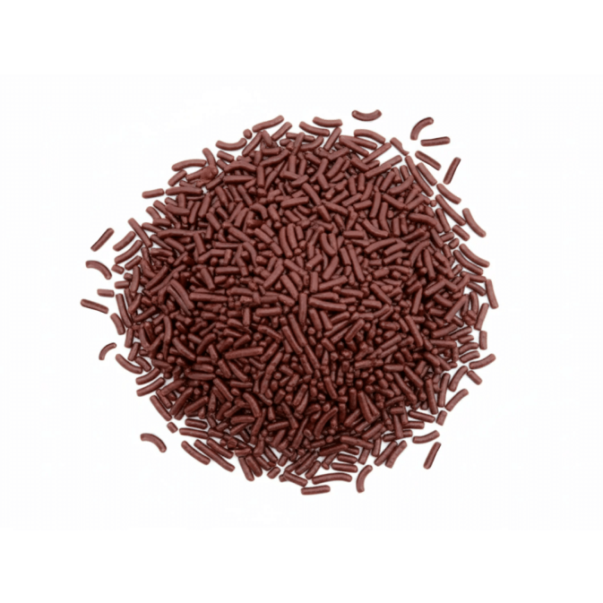 Fideos de chocolate negro Dekora