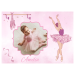 Foto bailarina comestible A4