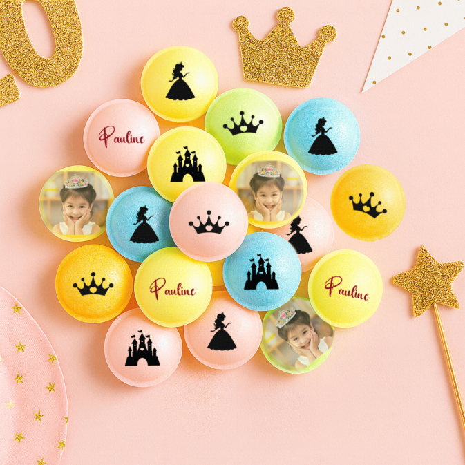 Platillos de princesa personalizados