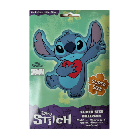 Globo gigante de Stitch de 75 x 86 cm