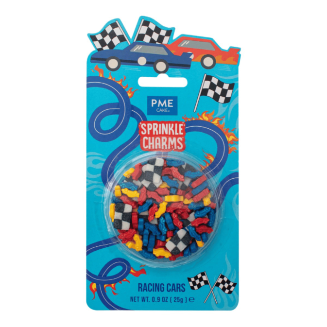 sprinkle-charms-de-coches-de-carreras-PME-Cake