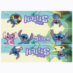Borde de pastel stitch