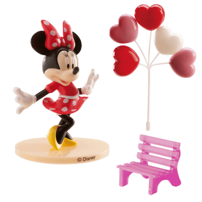 kit para decorar tartas de minnie