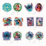Adornos para cupcakes reversibles de Lilo y Stitch