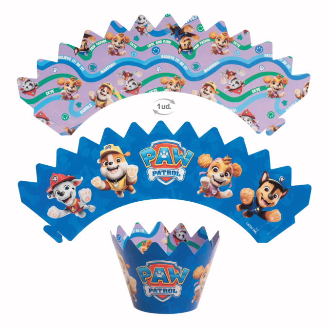Kit de decoración de cupcakes de la Patrulla Canina