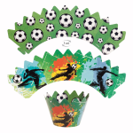 Decoración de cupcakes de fútbol