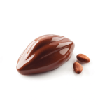 Entremet trampantojo de chocolate con molde de silicona Silikomart