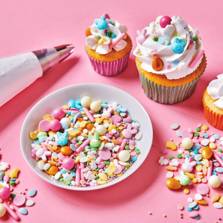 Sprinkles Medley 3D Dulce Pascua - Decoraciones para tartas de Pascua