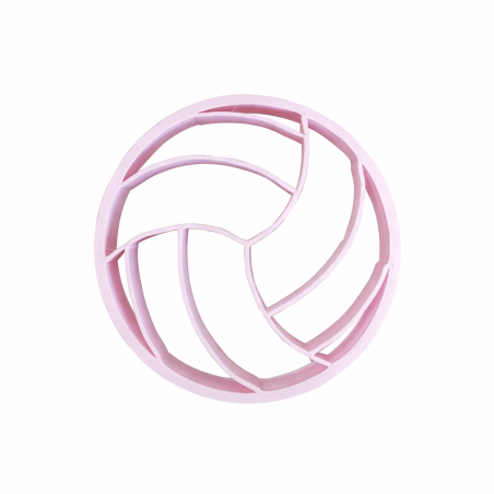 cortador de galletas de voleibol de plástico