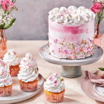 Decoraciones para cupcakes con mezcla de crema encantada de Funcakes