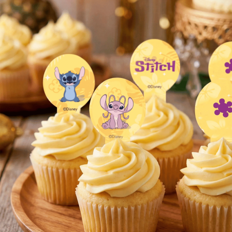 Decoración de punto de cupcake en azyme