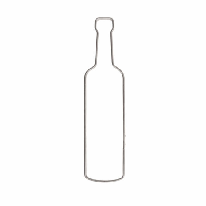 Emporte pièce bouteille de vin