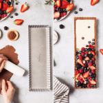 Tarta de frutos rojos en lata